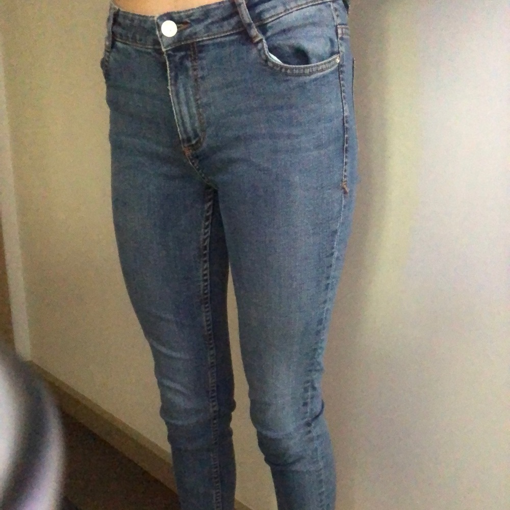 Light blue jeans